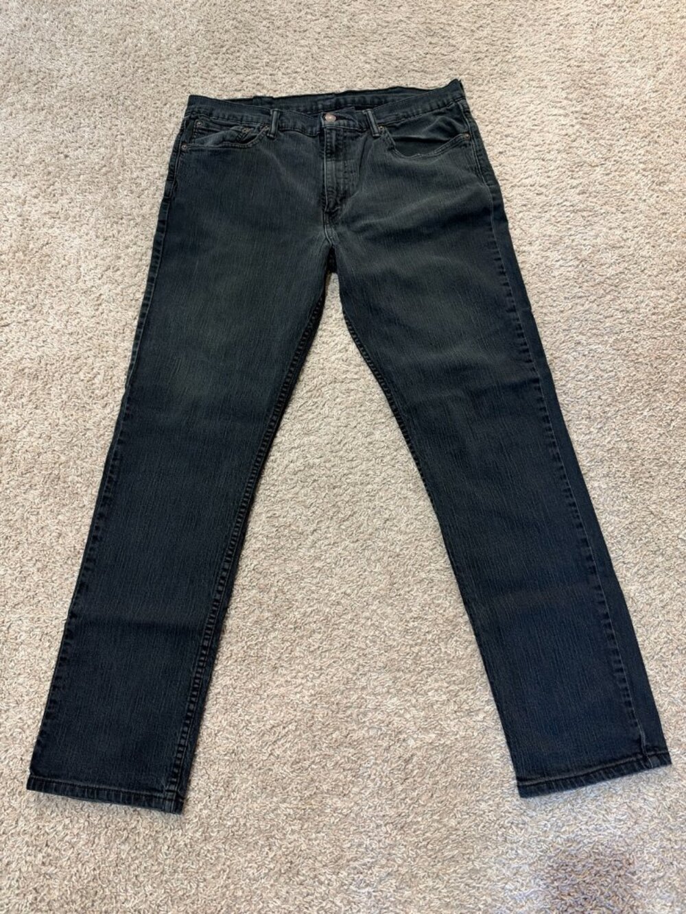 Levi's 511 Slim Fit Black Jeans, Men's W38 L32